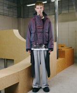 AIVER イリディセントパファーブルゾン