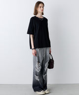 AFF AIVER 16/-ウォッシュ天竺コンパクトS/S TEE