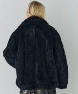 【一部予約】AIVER ショートフェイクファーコート