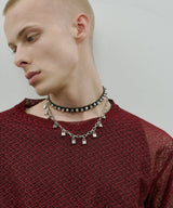 AIVER 11連パドロックネックレス