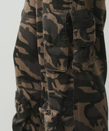 AIVER カモレイヤードカーゴパンツ