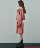 AIVER ヘビーウエイトクロップドフルジップパーカー