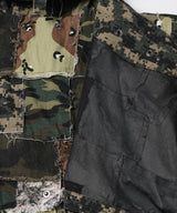 PALEDUSK×AIVER カモボロ3WAYフードシャツ