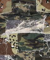 PALEDUSK×AIVER カモボロ3WAYフードシャツ