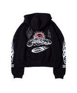 Johann×AIVER BOYダブルジップパーカー