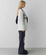 AIVER レックス刺繍L/S TEE