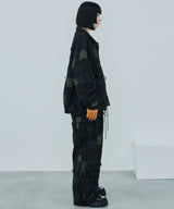 AIVER ボロミリタリージャケット