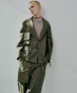 AIVER Atelier Made 高密度ギャバハーネステーラードジャケット