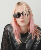 オーバルサングラス