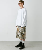 AIVER 30/2ウォッシュ天竺フットボールL/S TEE