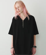 AIVER 30/2ウォッシュ天竺フットボールS/S TEE