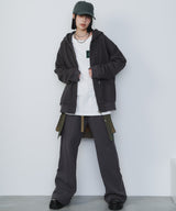 AFF AIVER ヘビースウェットバギーパンツ