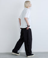 AIVER 30/2ウォッシュ天竺ガゼットポケットコンパクトS/S TEE