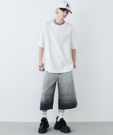 【予約】AFF AIVER 16/-ウォッシュ天竺スキッパーS/S TEE