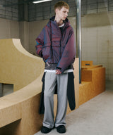 AIVER イリディセントパファーブルゾン