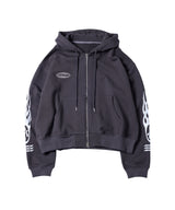 Johann×AIVER BOYダブルジップパーカー