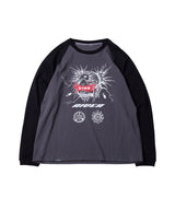 Johann×AIVER GIRLラグランロンTEE