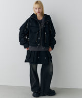 AIVER Atelier Made ソロテックスショートフライトブルゾン