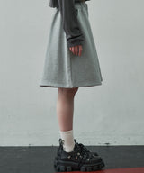 AIVER スウェットワイドバギーショートパンツ