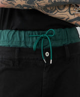 AIVER レイヤードバギーデニムスラックス