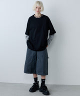 AFF AIVER ワッフルレイヤードL/S TEE