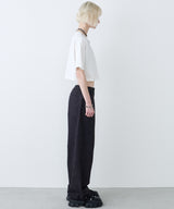 AIVER 16/-ウォッシュ天竺クロップドS/S TEE