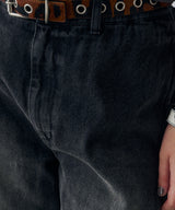 AIVER オーバーダイフレアデニム