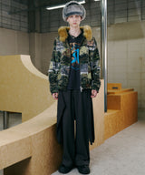 model:H185 B81 W65 H90 着用サイズ:MEDIUM