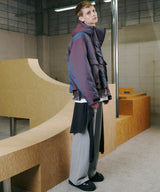 AIVER イリディセントパファーブルゾン