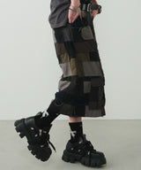 AIVER ボロクォーターカーゴパンツ