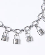 AIVER 8連パドロックネックレス