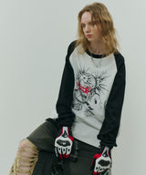 Johann×AIVER GIRLラグランロンTEE