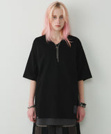 AIVER 30/2ウォッシュ天竺フットボールS/S TEE