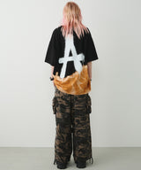 KODAI YASUNO×AIVER ハンドブリーチAブラックS/SビッグTEE