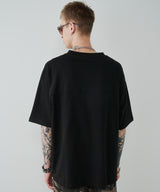 AIVER 30/2ウォッシュ天竺フットボールS/S TEE