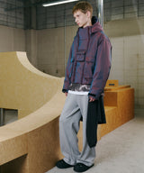 AIVER イリディセントパファーブルゾン