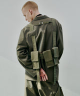 AIVER Atelier Made 高密度ギャバハーネステーラードジャケット