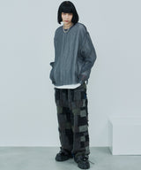 AIVER ボロカーゴパンツ