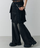 AIVER Atelier Made ソロテックスレイヤードスカート