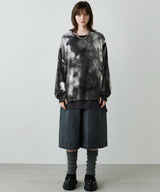 AFF AIVER ムラ染めニットL/S TEE