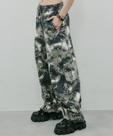 AIVER カモフラージュカーブパンツ