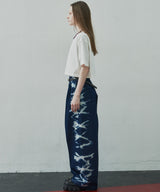 AIVER 16/-ウォッシュ天竺クロップドS/S TEE