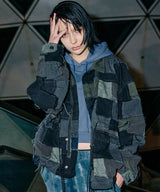 AIVER ボロミリタリージャケット