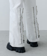 AIVER ボンテージデニムベイカーパンツ