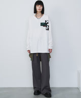 AFF AIVER ヘビースウェットバギーパンツ