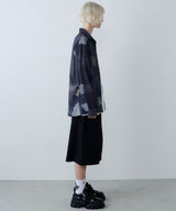 AIVER トロンプルイユボロ転写シャツ