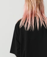 AIVER 30/2ウォッシュ天竺フットボールS/S TEE