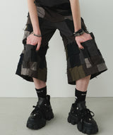 AIVER ボロクォーターカーゴパンツ