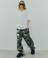 AFF AIVER 16/-ウォッシュ天竺コンパクトルーズS/S TEE