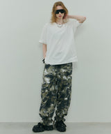 AFF AIVER 16/-ウォッシュ天竺コンパクトルーズS/S TEE